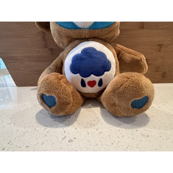 Care Bears 2021 Grumpy Bear Plush with Rear Tag and Logo Dog Suit Rain Cloud - Picture 11 of 15